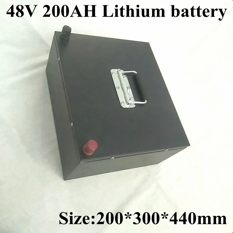Waterproof Lithium Ion 48V 200AH Li Ion with 120A BMS for 7000w Scooter Bike EV Inverter Solar Energy Storage + 15A Charger
Waterproof Lithium Ion 48V 200AH Li Ion with 120A BMS for 7000w Scooter Bike EV Inverter Solar Energy Storage + 15A Charger