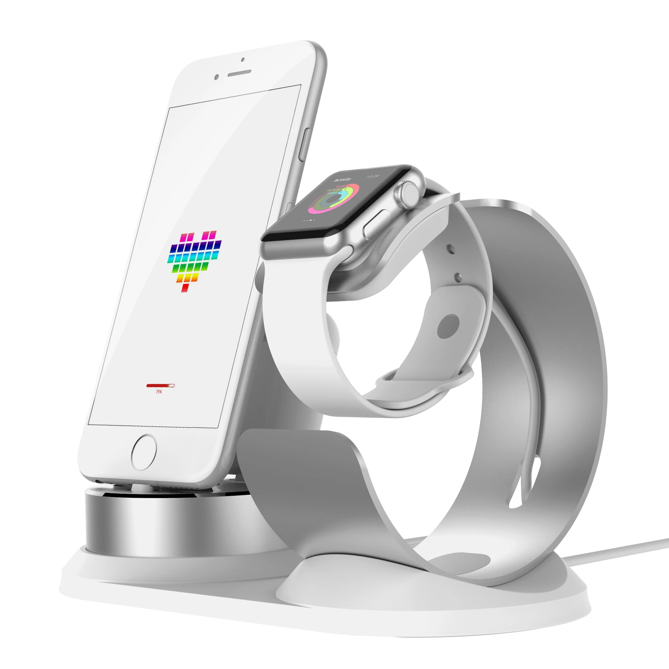 Hot Global Fashion 3 in 1 Charging Dock Station Stand Holder Mobile Accessory all for iPhone for iWatch for Airpods Charging
Hot Global Fashion 3 in 1 Charging Dock Station Stand Holder Mobile Accessory all for iPhone for iWatch for Airpods Charging