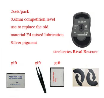 2sets/pack Original Hotline Games 0.6mm Competition Level Mouse Feet For Steelseries Rival Rescuer Professional Mouseskate
2sets/pack Original Hotline Games 0.6mm Competition Level Mouse Feet For Steelseries Rival Rescuer Professional Mouseskate