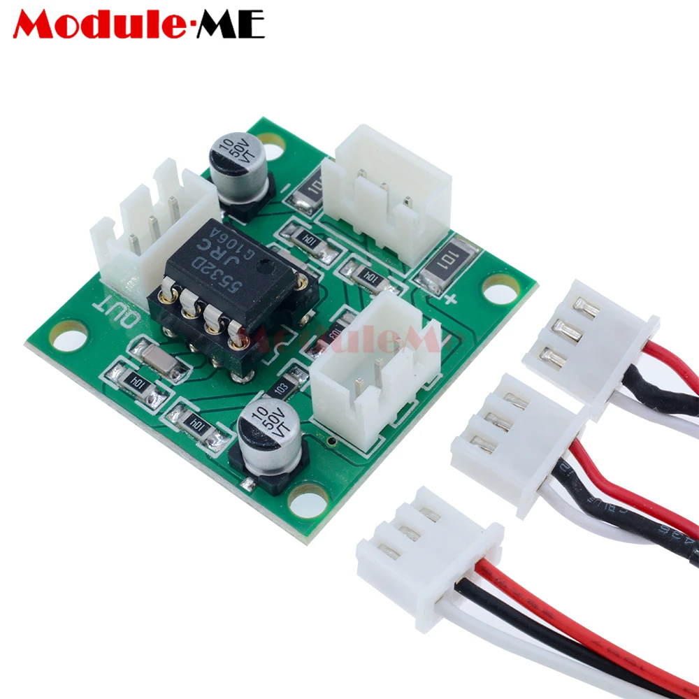 Hot NE5532 OP-AMP HIFI Audio Preamplifier Dual Preamp Board For Bluetooth Pre-am Dual Power Supply 9-15V 45MA
Hot NE5532 OP-AMP HIFI Audio Preamplifier Dual Preamp Board For Bluetooth Pre-am Dual Power Supply 9-15V 45MA