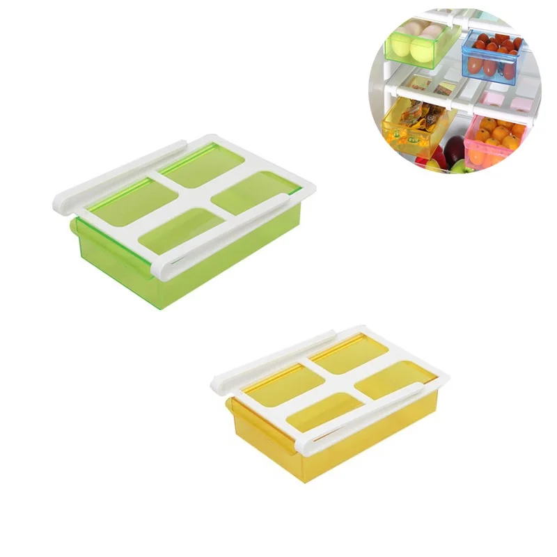 1pc Fridge Layer Storage Rack Refrigerator Partition Sliding Drawer Food Crisper Holder ABS Kitchen Supplies Organization
1pc Fridge Layer Storage Rack Refrigerator Partition Sliding Drawer Food Crisper Holder ABS Kitchen Supplies Organization