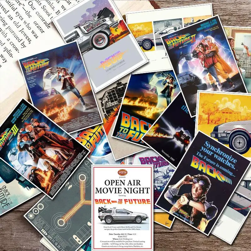 25pcs Movie Sticker Back To The Future Stickers for Skateboard/Laptop/Snowboard/Fridge/Surf Waterproof PVC Vinyl Decal Patterns
25pcs Movie Sticker Back To The Future Stickers for Skateboard/Laptop/Snowboard/Fridge/Surf Waterproof PVC Vinyl Decal Patterns