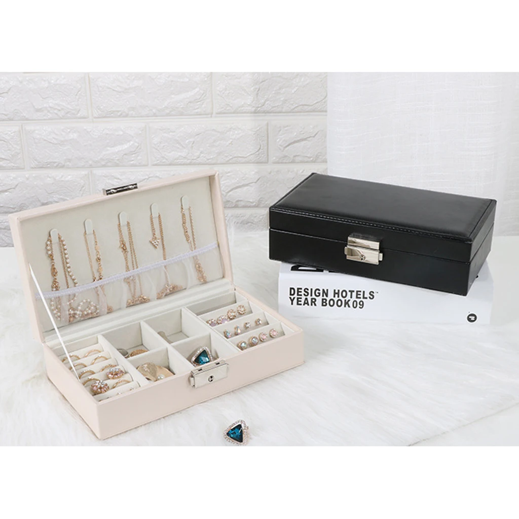 1x Multi-fonction Elegant Outlook PU Leather Box Portable Travel Jewelry Storage Display Case Box for Women Party Gifts
1x Multi-fonction Elegant Outlook PU Leather Box Portable Travel Jewelry Storage Display Case Box for Women Party Gifts