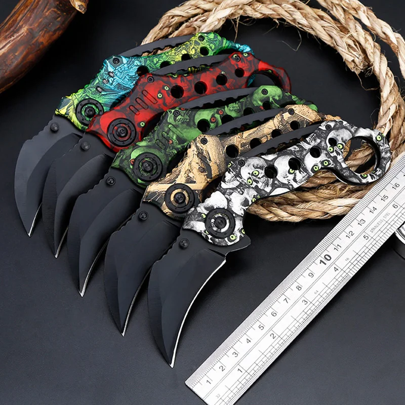 Outdoor CSGO Camping Hunting Tools Multi Function Pocket Knife Combat Fighting Fold Blade Karambit Tactical Survival Knives
Outdoor CSGO Camping Hunting Tools Multi Function Pocket Knife Combat Fighting Fold Blade Karambit Tactical Survival Knives