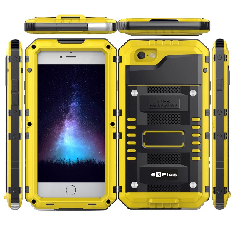 Metal Aluminum waterproof case for iphone 7plus (31)