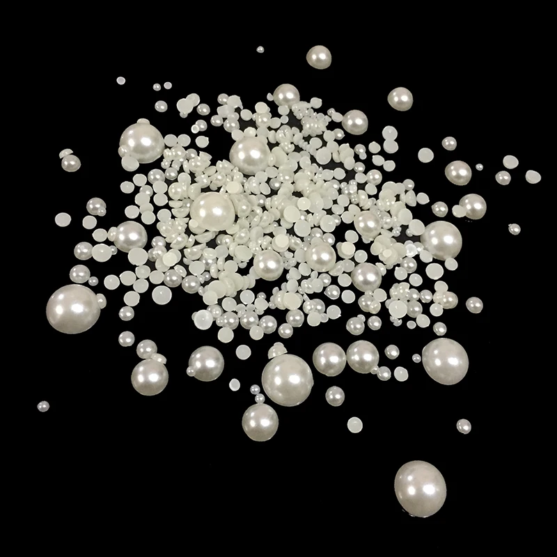 1000pcs/bag Shiny Half Round Pearls Mixed Size Flatback Rice White Glue On Resin Beads DIY Nails Art Crafts Jewelry Decoration
1000pcs/bag Shiny Half Round Pearls Mixed Size Flatback Rice White Glue On Resin Beads DIY Nails Art Crafts Jewelry Decoration
