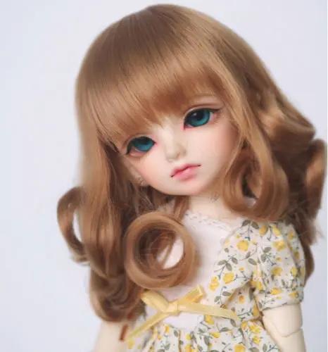 Новая кукла BJD 1/4 7-8 "17 5 ~ 18 см/1/6 15 16 см SD DOC DOD LUT pulгуб Dal MSD dollfie микс коричневый