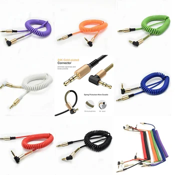 AUX Cable Jack 3.5mm Audio Cable 3.5 mm Cable For Phone Car Speaker MP4 Headphone 1.7M Jack 3.5 Spring Audio Cables
AUX Cable Jack 3.5mm Audio Cable 3.5 mm Cable For Phone Car Speaker MP4 Headphone 1.7M Jack 3.5 Spring Audio Cables