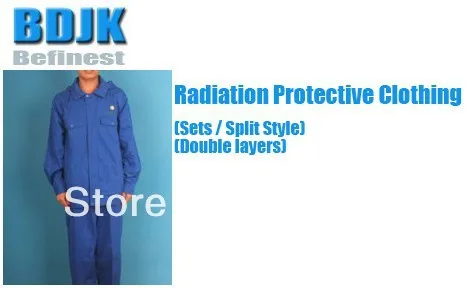 Radiation Protective Clothing Sets with Metal Fibrosis Conductive Fabric 2 Layers Protection Suit and Working Clothes
Radiation Protective Clothing Sets with Metal Fibrosis Conductive Fabric 2 Layers Protection Suit and Working Clothes