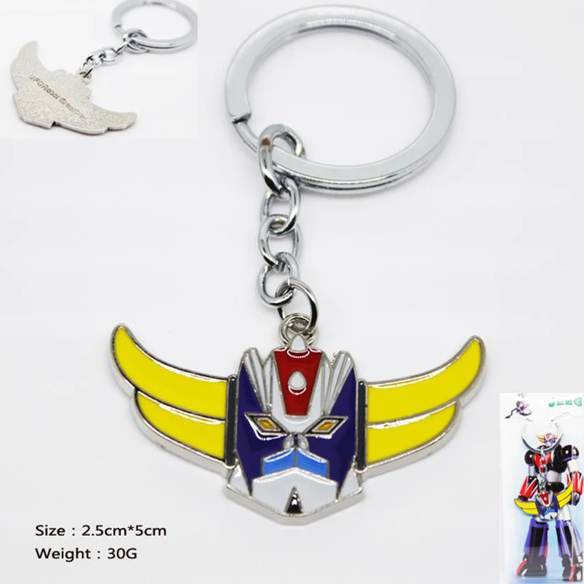 UFO Robot Grendizer Pendant Grendizer Sign Anime Key Chain Doll Zinc Alloy Metal Material Toy Brinquedos
UFO Robot Grendizer Pendant Grendizer Sign Anime Key Chain Doll Zinc Alloy Metal Material Toy Brinquedos