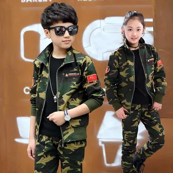 Children Spring Autumn New Pattern Suit Boy Camouflage Twinset Child Student Uniform Training Serve
Children Spring Autumn New Pattern Suit Boy Camouflage Twinset Child Student Uniform Training Serve