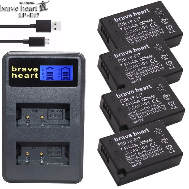 2x bateria LP-E17 LPE17 LP E17 Battery pack for canon EOS Rebel T6i 750D T6s 760D M3 8000D Rebel T6s 750D Kiss X8i Rebel
2x bateria LP-E17 LPE17 LP E17 Battery pack for canon EOS Rebel T6i 750D T6s 760D M3 8000D Rebel T6s 750D Kiss X8i Rebel