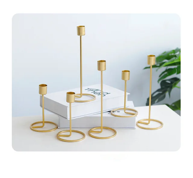 Nordic style Candle Holder Gold Single Head Iron 3D Geometric Candlestick Romantic Table Decor Creative Home Wedding Decoration
Nordic style Candle Holder Gold Single Head Iron 3D Geometric Candlestick Romantic Table Decor Creative Home Wedding Decoration