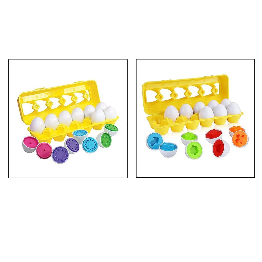 Colorful Shape Matching Egg Set Preschool Montessori Toys for Toddler Games Educational Color Recognition Skills Learning
Colorful Shape Matching Egg Set Preschool Montessori Toys for Toddler Games Educational Color Recognition Skills Learning