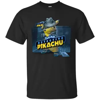high quality Summer large size European and American version of adult clothing detective pikachu men's T-shirt top
high quality Summer large size European and American version of adult clothing detective pikachu men's T-shirt top