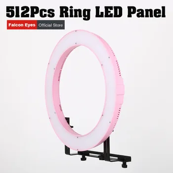 FALCON EYES 512 Ring LED Panel 31W Lighting Video Film Continuous Light W/Camera Bracket/ filter FalconEyes DVR-512DVC CD50
FALCON EYES 512 Ring LED Panel 31W Lighting Video Film Continuous Light W/Camera Bracket/ filter FalconEyes DVR-512DVC CD50
