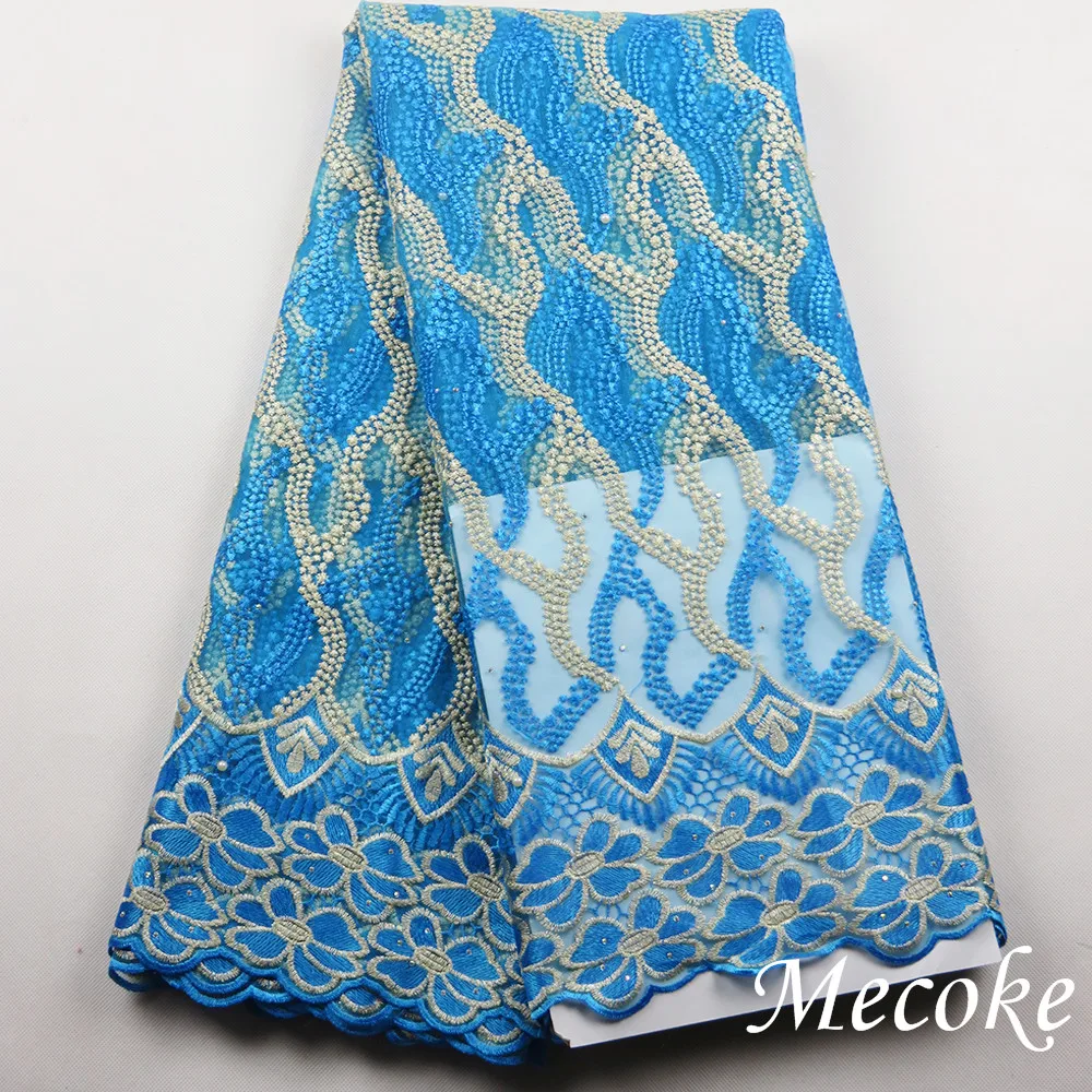 High Quality sky blue African Tulle Lace Fabric 2017 African Mesh Tulle Net cord Lace Fabric With Beads Nigerian French Lace
High Quality sky blue African Tulle Lace Fabric 2017 African Mesh Tulle Net cord Lace Fabric With Beads Nigerian French Lace