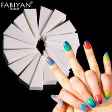 16 قطعة لينة مثلث مسمار الفن نقل الإسفنج التدرج التلوين ختم الختام اللوحة صورة ختم رغوة Polish بها بنفسك البولندية هلام UV أداة(China)