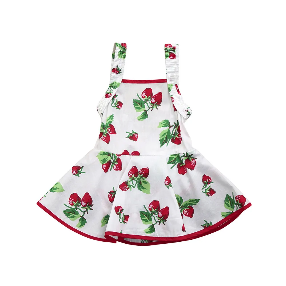 Cute Baby Girls Infant Kids Strawberry Print Romper Clothes Princess Dress Vestito da bambina dropship *35
Cute Baby Girls Infant Kids Strawberry Print Romper Clothes Princess Dress Vestito da bambina dropship *35