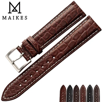 MAIKES Luxury Alligator Watch Band 14mm-24mm Genuine Crocodile Genuine Leather Watch Strap Case For IWC OMEGA Longines Handmade
MAIKES Luxury Alligator Watch Band 14mm-24mm Genuine Crocodile Genuine Leather Watch Strap Case For IWC OMEGA Longines Handmade