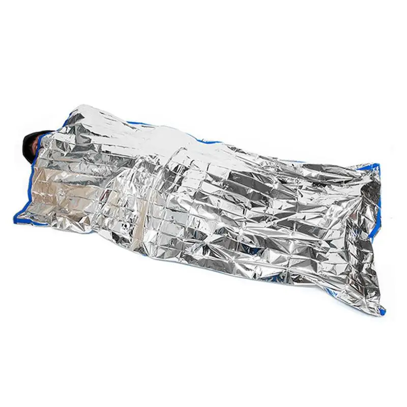 Hot Sale Lightweight Outdoor Emergency Sleeping Bag Survival Rescue Thermal First Aid Blanket Camping Foil Rescue Blanket
Hot Sale Lightweight Outdoor Emergency Sleeping Bag Survival Rescue Thermal First Aid Blanket Camping Foil Rescue Blanket