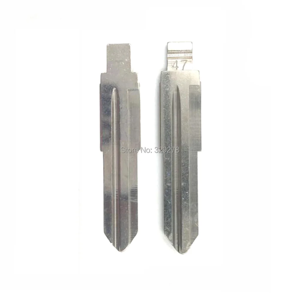 10 pcs/lot Metal Blank Uncut Flip KD Remote Key Blade Type #47 for Changan CX20 Original NO.47 blade
10 pcs/lot Metal Blank Uncut Flip KD Remote Key Blade Type #47 for Changan CX20 Original NO.47 blade