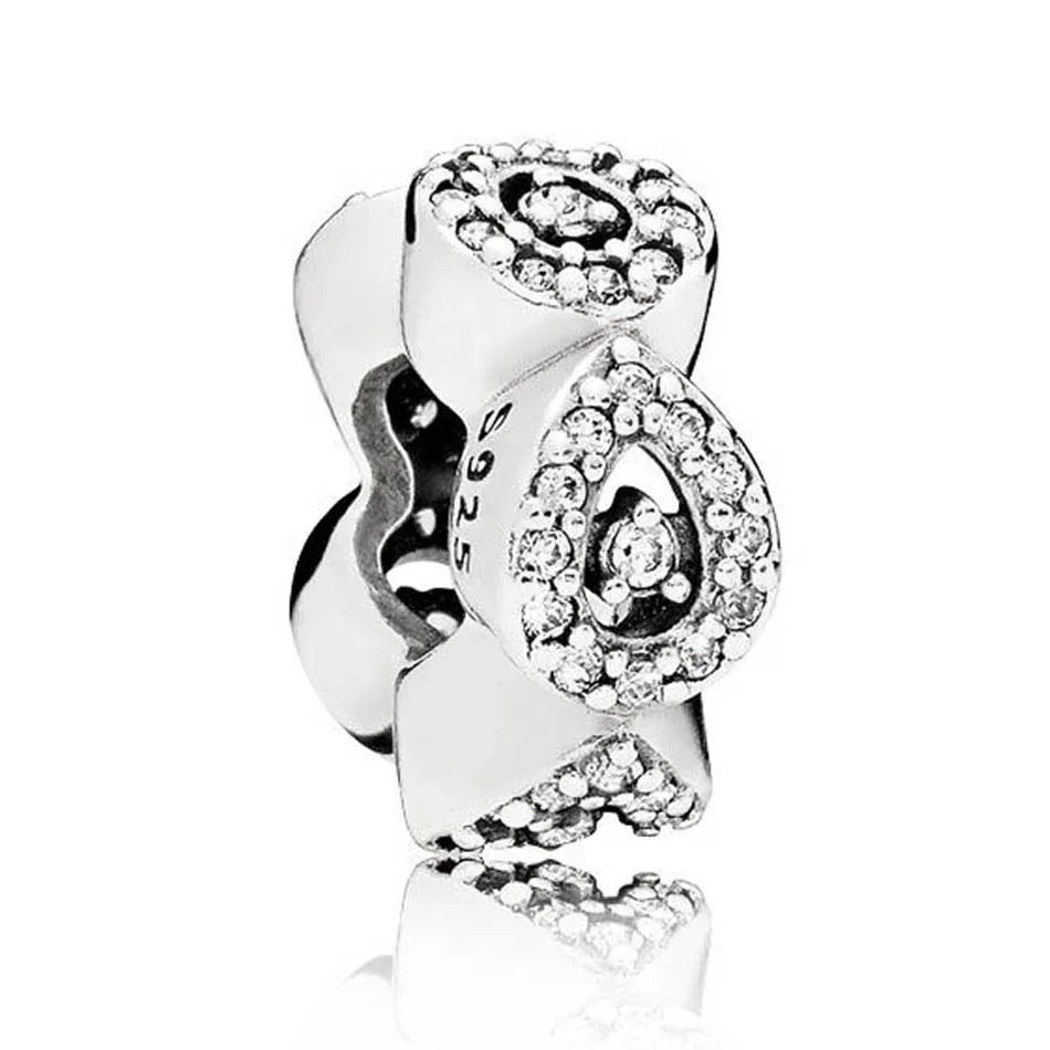 S925 Silver DIY Jewelry Cascading Glamour Spacer Charms fit Lady Bracelets Bangle Clear CZ
S925 Silver DIY Jewelry Cascading Glamour Spacer Charms fit Lady Bracelets Bangle Clear CZ