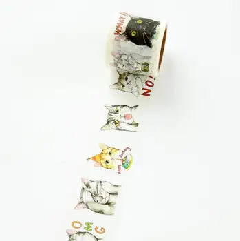 4 cm Wide Daily Fighting Cat Washi Tape Adhesive Tape DIY Scrapbooking Sticker Label Masking Tape
4 cm Wide Daily Fighting Cat Washi Tape Adhesive Tape DIY Scrapbooking Sticker Label Masking Tape
