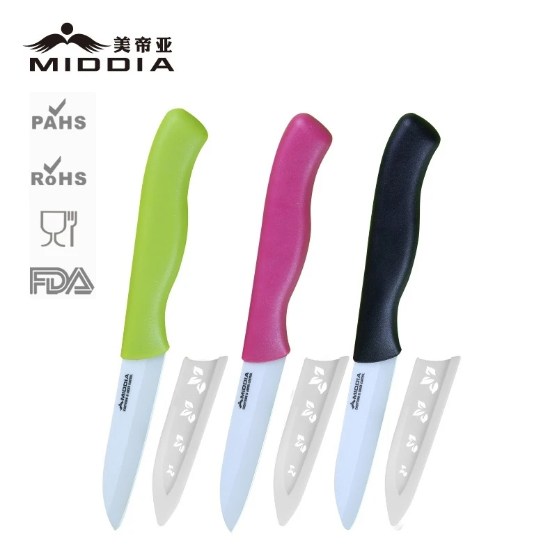Middia 3 inch Ceramic Paring Knife Fruit Knife With Sheath Peeling Knife Kitchen Knives Kitchenware Kitchen Tool
Middia 3 inch Ceramic Paring Knife Fruit Knife With Sheath Peeling Knife Kitchen Knives Kitchenware Kitchen Tool