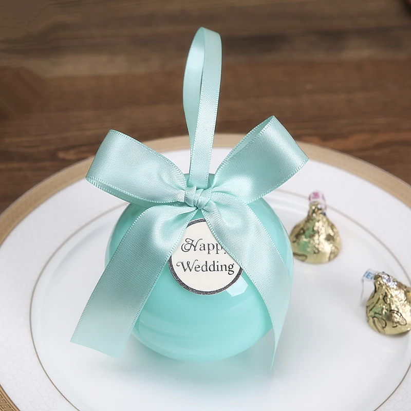 20pcs/lot Blue Plastic ball Candy Box wedding gift box packaging plastic bag baby shower boy boxes Birthday Party Supplies
20pcs/lot Blue Plastic ball Candy Box wedding gift box packaging plastic bag baby shower boy boxes Birthday Party Supplies