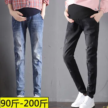 Maternity Belly Jeans Autumn Spring Pants Clothes for Pregnant Women Pregnancy Nursing Trousers H300
Maternity Belly Jeans Autumn Spring Pants Clothes for Pregnant Women Pregnancy Nursing Trousers H300