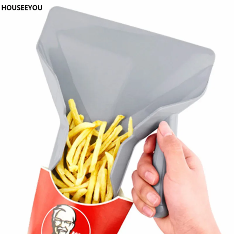 Single/double Handles Grip Comerical Plastic Chips Scoop Food French Fries Shovel Right Handle Fry Scoop Strips Home/restaurant
Single/double Handles Grip Comerical Plastic Chips Scoop Food French Fries Shovel Right Handle Fry Scoop Strips Home/restaurant