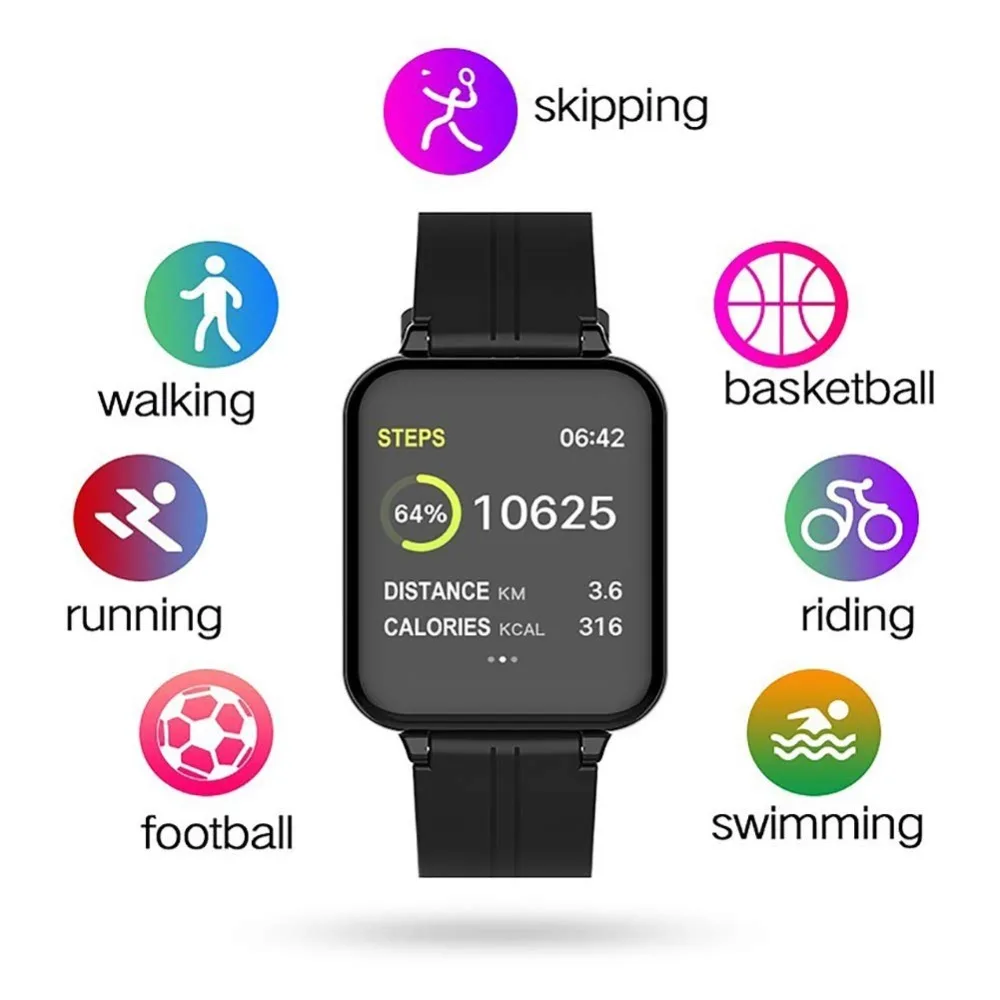 

b57 smartwatch watch reloj inteligente relogio saat watches montre smart kids akilli saatler relogios Monitor android ios