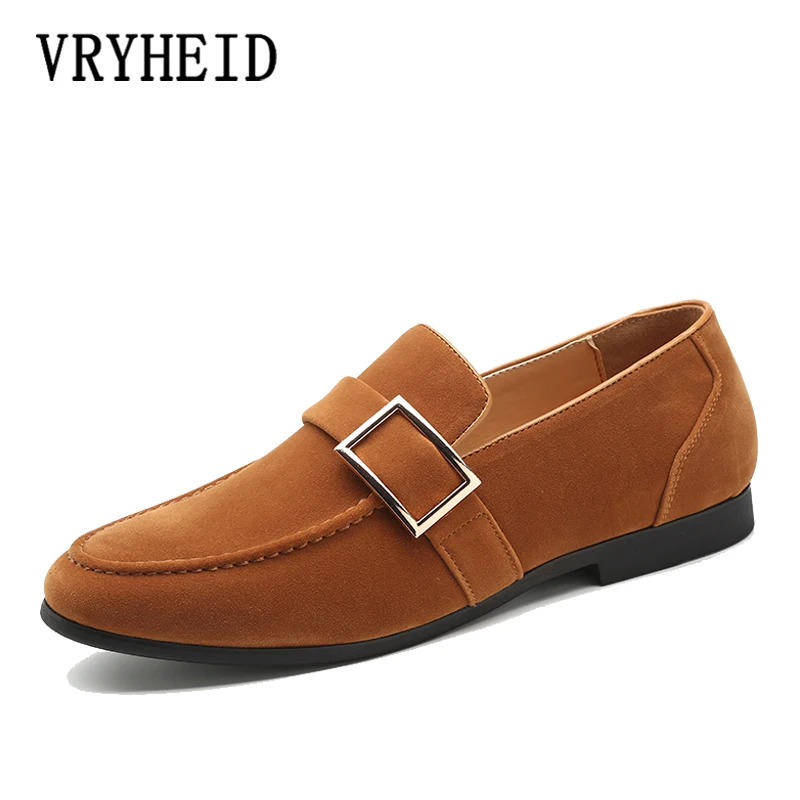 VRYHEID 2019 Brand Men Banquet Loafers Luxury Leather Shoes Fashion Informal Dress Shoes Men's Casual Business Party Shoes Suede
VRYHEID 2019 Brand Men Banquet Loafers Luxury Leather Shoes Fashion Informal Dress Shoes Men's Casual Business Party Shoes Suede