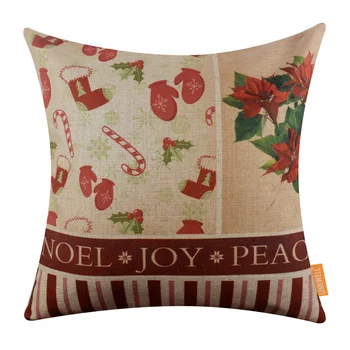 LINKWELL 45x45cm Vintage Merry Christmas Happiness Dark Red Glove Seasonal Decor Joy Peace Noel Pillowcase Burlap Cushion Cover
LINKWELL 45x45cm Vintage Merry Christmas Happiness Dark Red Glove Seasonal Decor Joy Peace Noel Pillowcase Burlap Cushion Cover