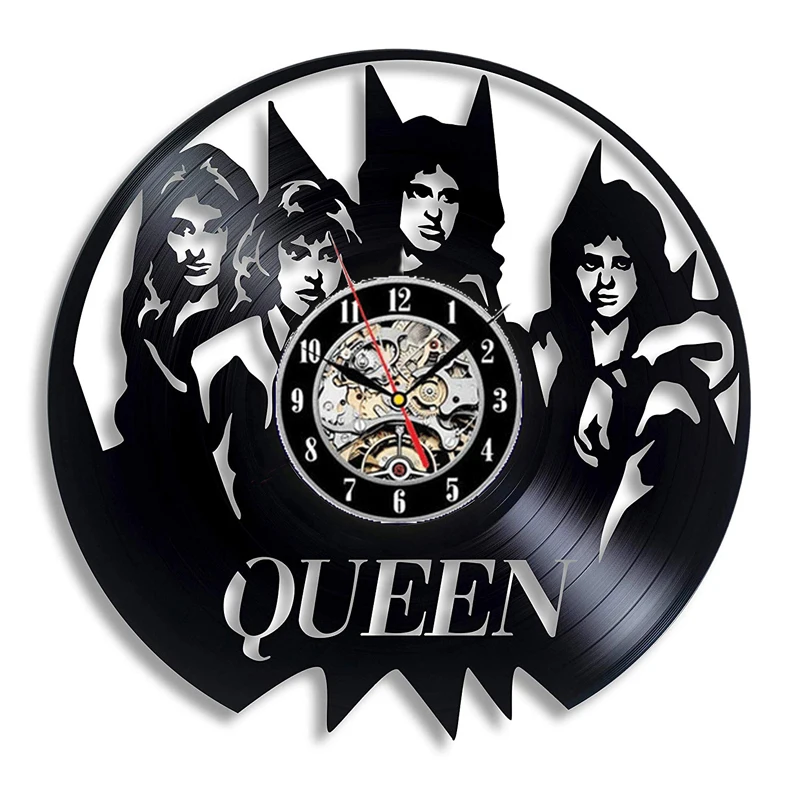 Vintage Vinyl Record Wall Clock Modern Design for Living Room Music Theme Queen Band Freddie Clocks Wall Watch Home Decor 12inch
Vintage Vinyl Record Wall Clock Modern Design for Living Room Music Theme Queen Band Freddie Clocks Wall Watch Home Decor 12inch
