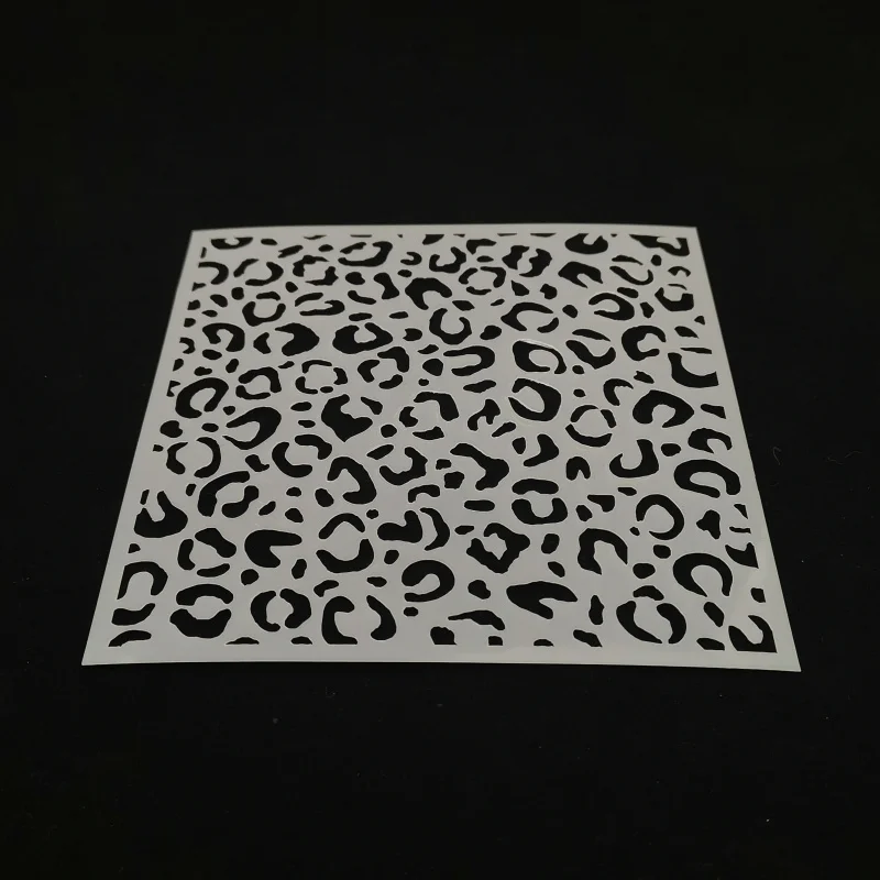 13*13 Leopard pvc Layering Stencils for DIY Scrapbooking/photo album Decorative Embossing DIY Paper Cards Crafts
13*13 Leopard pvc Layering Stencils for DIY Scrapbooking/photo album Decorative Embossing DIY Paper Cards Crafts
