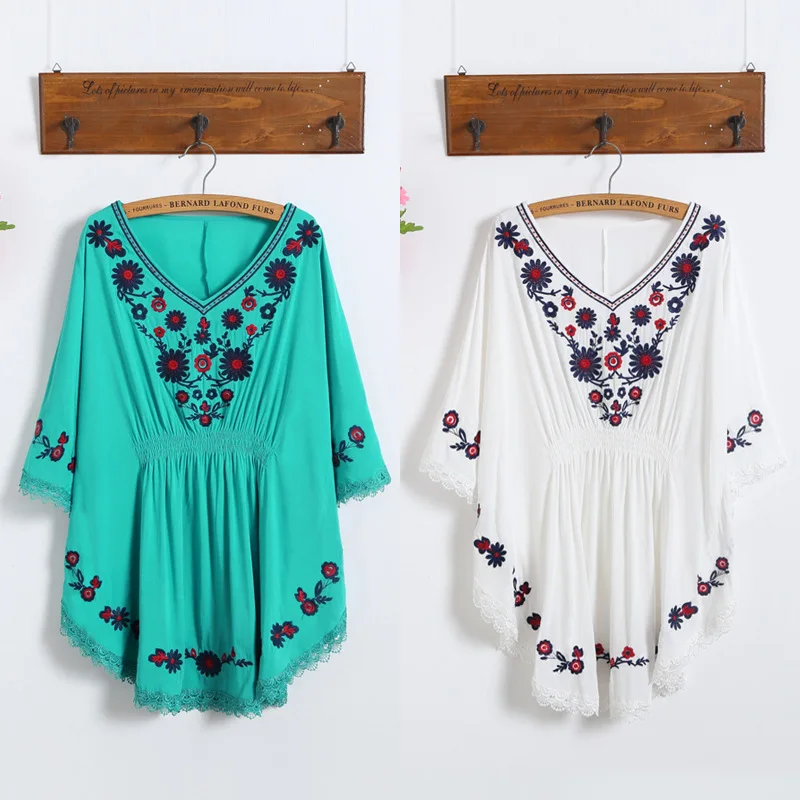 Summer new maternity women's Korean folk style embroidery bat sleeve shirt blouse moda gestantes maternity clothes
Summer new maternity women's Korean folk style embroidery bat sleeve shirt blouse moda gestantes maternity clothes