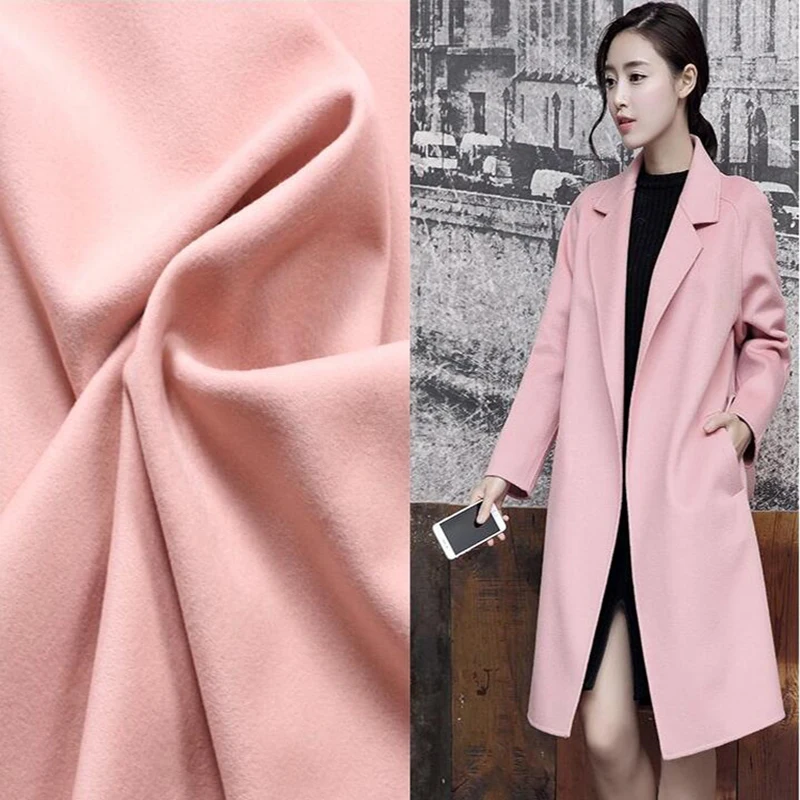 Good Wide 148cm Pink Wool Fabric Thick Cashmere Fabric for Coat Sewing Material DIY Fashion Warm Women/Girl Coat Dress Wool
Good Wide 148cm Pink Wool Fabric Thick Cashmere Fabric for Coat Sewing Material DIY Fashion Warm Women/Girl Coat Dress Wool