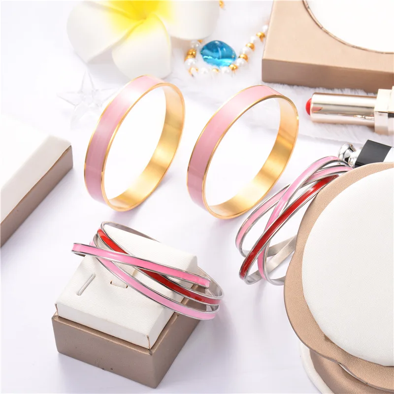 Wholesale Mixed Bag Promotion BAOYAN Stainless Steel Gold Color mixed lots Red&Pink Color Bracelet
Wholesale Mixed Bag Promotion BAOYAN Stainless Steel Gold Color mixed lots Red&Pink Color Bracelet