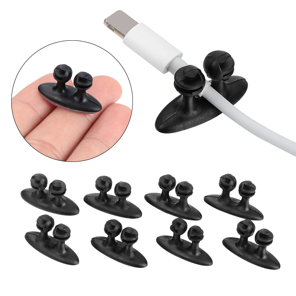 New 8pcs Adhesive Car Charger Line Holder USB Cable Car Clip Interior Accessories Auto Fastener & Clip Supplies Durable
New 8pcs Adhesive Car Charger Line Holder USB Cable Car Clip Interior Accessories Auto Fastener & Clip Supplies Durable