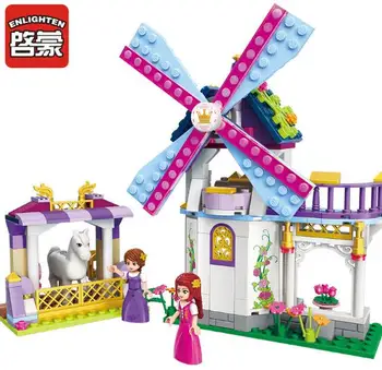 Enlighten 2604 Girl Friends Princess Leah Rainbow Windmill Square Action Figure Building Block DIY Bricks Toys Gift For Children
Enlighten 2604 Girl Friends Princess Leah Rainbow Windmill Square Action Figure Building Block DIY Bricks Toys Gift For Children