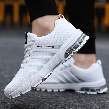 New Arrival Cushion Men Sneakers High Tech Damping Flyknit Breathable Men Casual Shoes Women Fashion Zapatillas de Hombre
New Arrival Cushion Men Sneakers High Tech Damping Flyknit Breathable Men Casual Shoes Women Fashion Zapatillas de Hombre