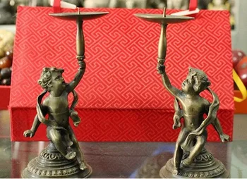 YM 316 China Pure Bronze Nude Boy Angel Angels Statue Candle Holder Candlestick Pair
YM 316 China Pure Bronze Nude Boy Angel Angels Statue Candle Holder Candlestick Pair