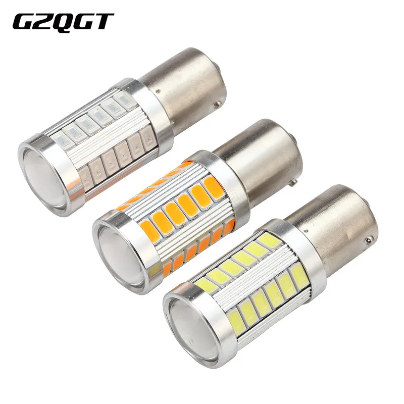 2pcs 1156 BAU15S PY21W 7507 LED Bulbs For Cars Turn Signal Lights Amber/Orange Lighting White Red Blue 5630 33SMD 5730 DC12V
2pcs 1156 BAU15S PY21W 7507 LED Bulbs For Cars Turn Signal Lights Amber/Orange Lighting White Red Blue 5630 33SMD 5730 DC12V