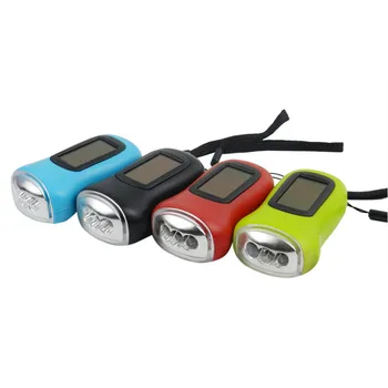 3LED Powerful Hand Lamp Dynamo+Solar Flashlight Rechargeable for Carabiner Camping LED Flashlight Dynamo Lantern 30MAY0
3LED Powerful Hand Lamp Dynamo+Solar Flashlight Rechargeable for Carabiner Camping LED Flashlight Dynamo Lantern 30MAY0