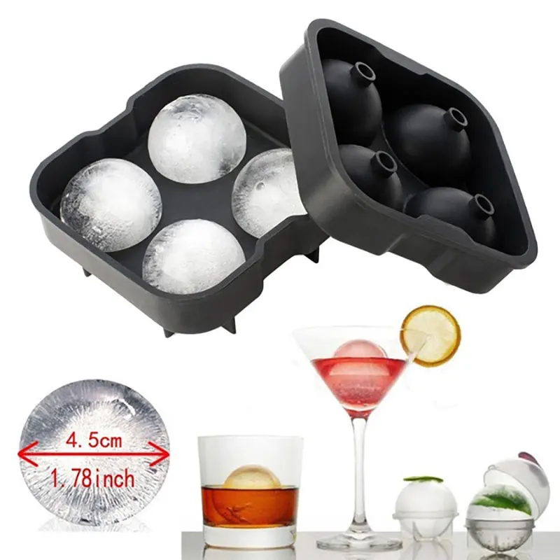 Пластиковая форма для изготовления кубиков льда WhiskeyIce шоколада на лето виски шар