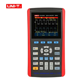 UNI-T UTD1025DL Handheld Digital Storage Oscilloscopes 3.5"LCD Digital display Fully Auto Scale Oscilloscopes With multimeter
UNI-T UTD1025DL Handheld Digital Storage Oscilloscopes 3.5"LCD Digital display Fully Auto Scale Oscilloscopes With multimeter