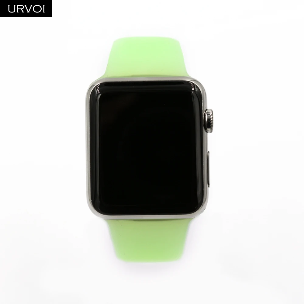 URVOI Sport band for Apple Watch series 4 3 2 1 Silicone transparent strap for iWatch wrist jelly candy color pin & tuck closure
URVOI Sport band for Apple Watch series 4 3 2 1 Silicone transparent strap for iWatch wrist jelly candy color pin & tuck closure