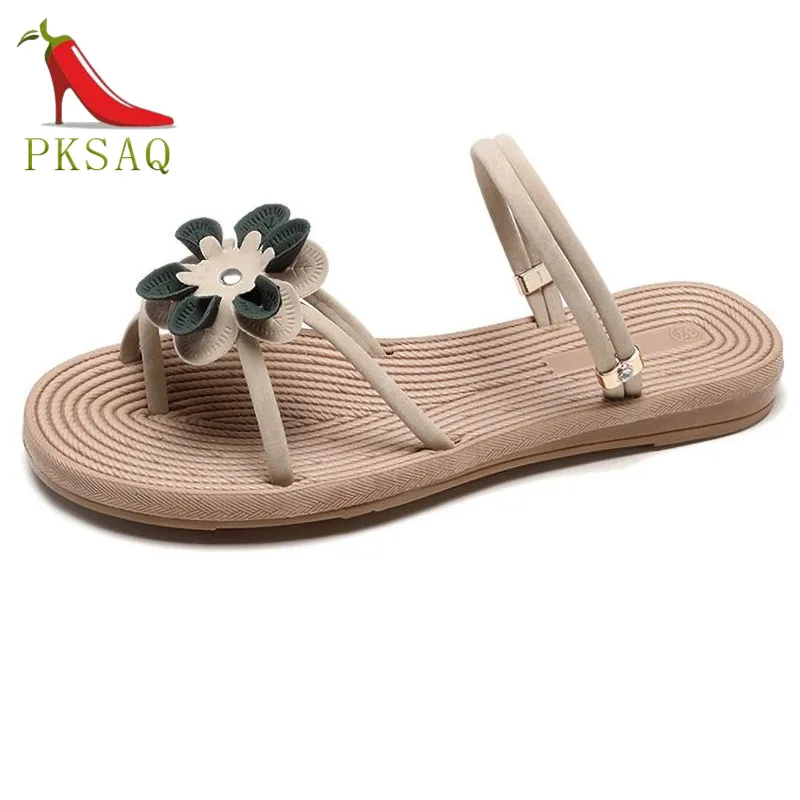 2019 Summer Flat Bottom Ladies Sandals Casual Sandals Ladies Sandals Thin Belt Flowers Ladies Sandals Soft And Comfortable
2019 Summer Flat Bottom Ladies Sandals Casual Sandals Ladies Sandals Thin Belt Flowers Ladies Sandals Soft And Comfortable